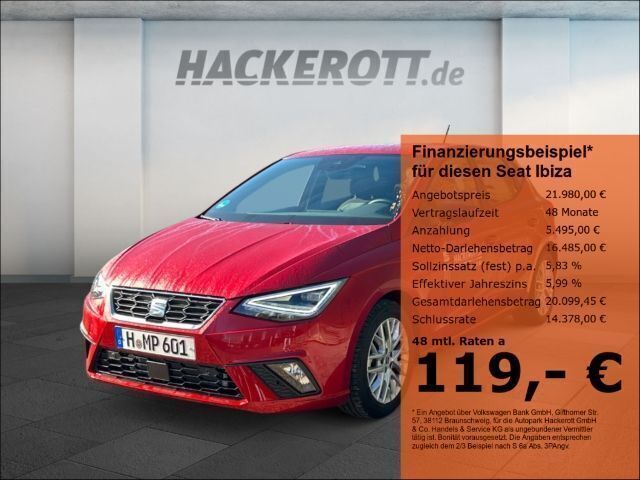 Rot Neu 2024 Seat Ibiza Black Edition Limousine | 21.980 € (Guter Preis) - Bild 1/2