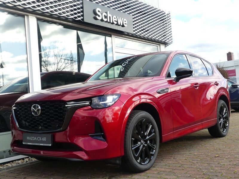 Soul red crystal Neu 2025 Mazda CX-60 Homura-Line SUV | 58.690 € (Etwas zu teuer) - Bild 1/4