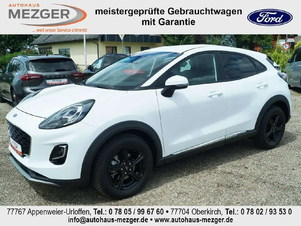 Gebraucht Ford Puma Titanium 125 PS (91 kW) 2023 Weiß SUV