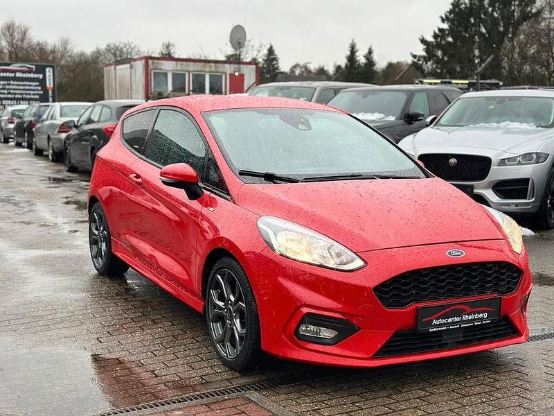 Gebraucht Ford Fiesta ST-Line 125 PS (91 kW) 2018 Rot Limousine