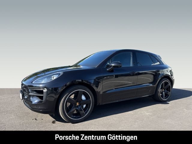 Tiefschwarzmetallic Gebraucht 2020 Porsche Macan Turbo SUV | 85.800 € - Bild 1/4