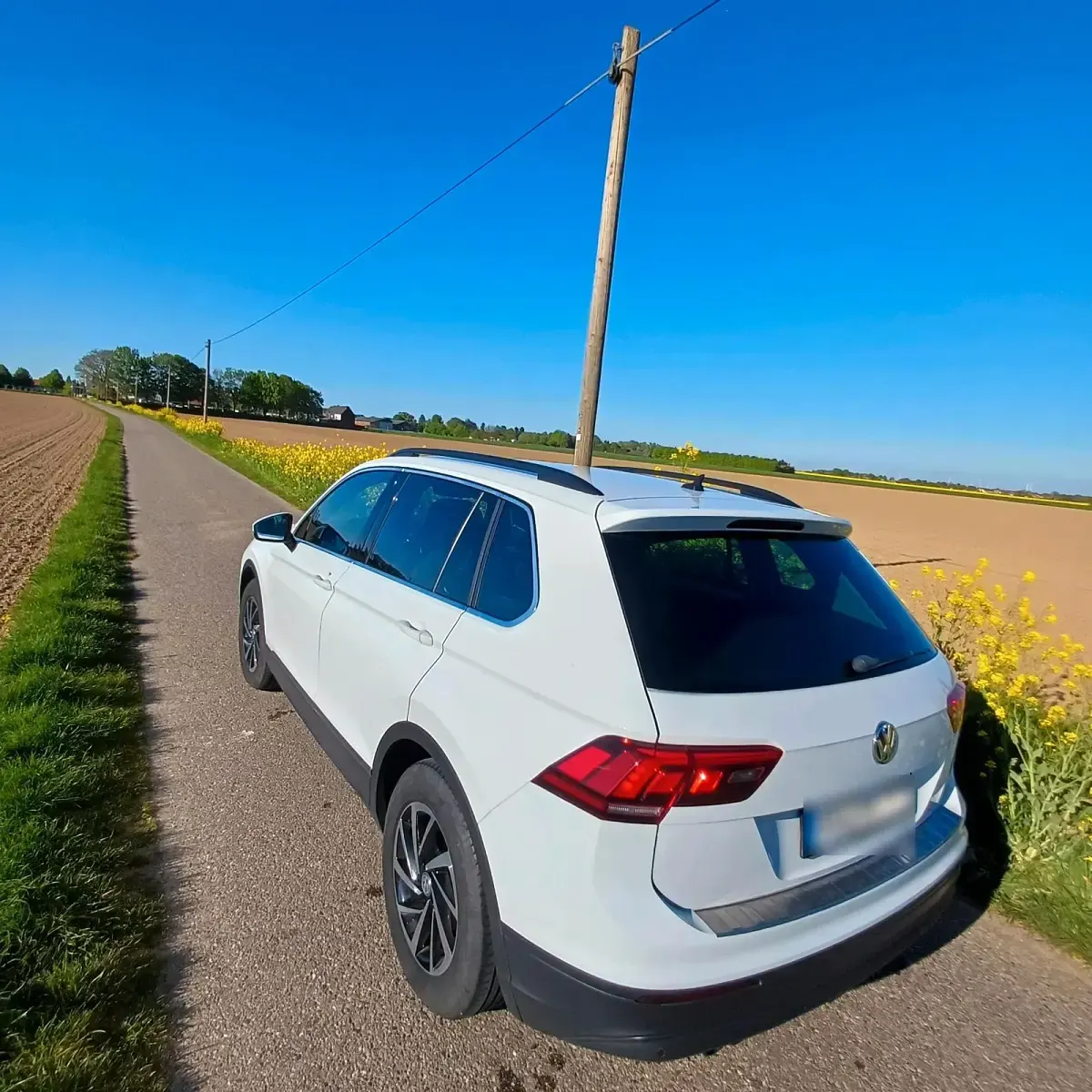 Gebraucht VW Tiguan Join 125 PS (91 kW) 2018 Weiß SUV
