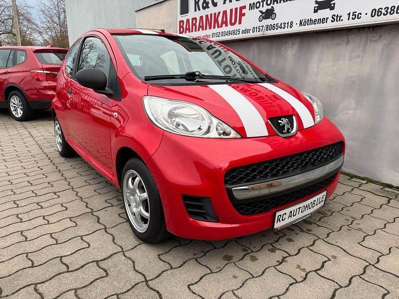 Rot Gebraucht 2009 Peugeot 107 Filou Kleinwagen | 2.199 € (Fairer Preis) - Bild 1/4