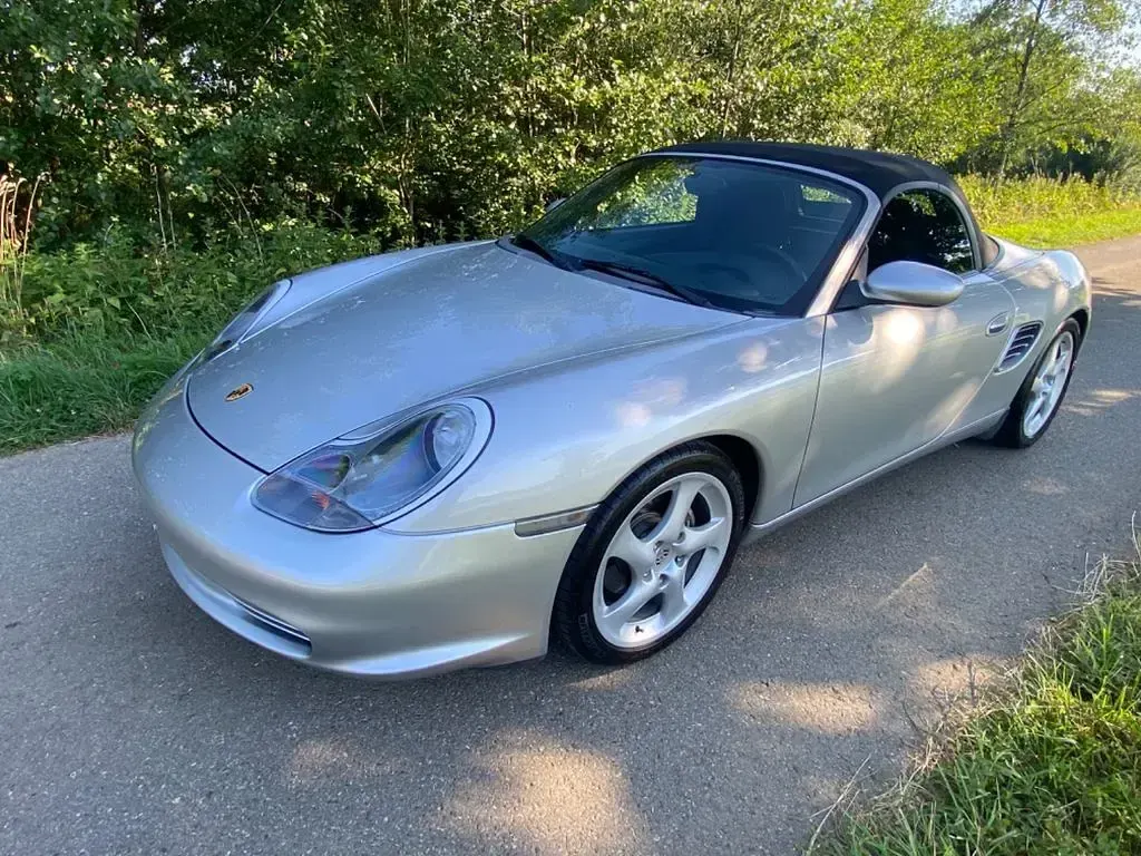 Gebraucht Porsche Boxster 228 PS (167 kW) 2003 Silber Cabrio
