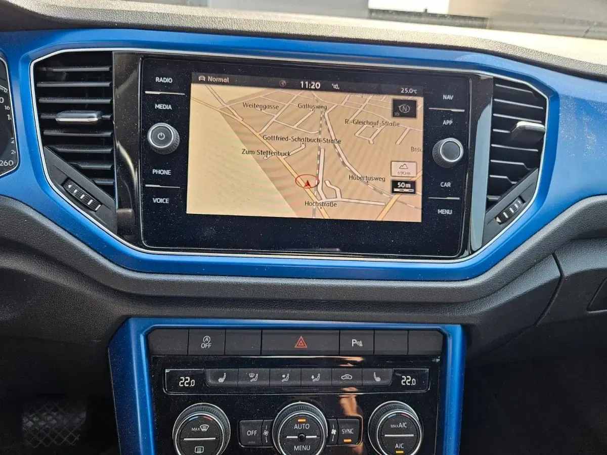 Gebraucht VW T-Roc Style 150 PS (110 kW) 2017 Blau SUV