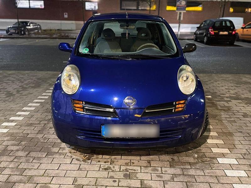Blau Gebraucht 2004 Nissan Micra Kleinwagen | 1.550 € (Fairer Preis) - Bild 1/4