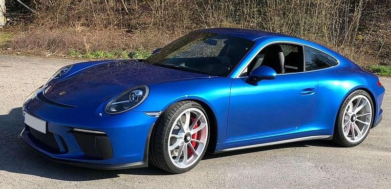 Saphirblaumetallic Gebraucht 2018 Porsche 911 GT3 Coupé | 165.900 € (Fairer Preis) - Bild 1/4
