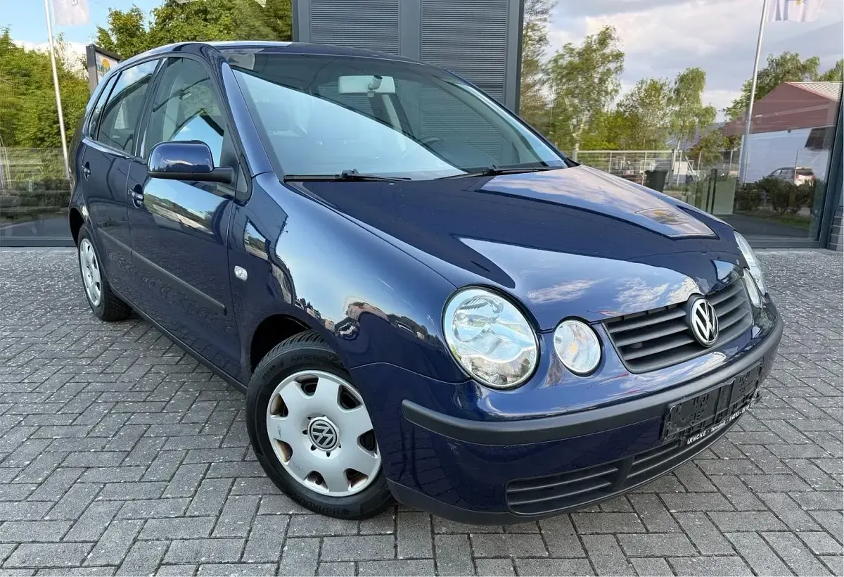 Brugt VW Polo 65 HK (47 kW) 2002 Blå Hatchback