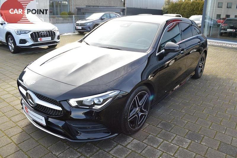 Gebraucht Mercedes CLA200 Shooting Brake AMG 163 PS (119 kW) 2020 Nachtschwarz  unilack Kombi
