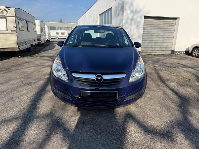 Gebraucht Opel Corsa 80 PS (58 kW) 2008 Blau Kleinwagen