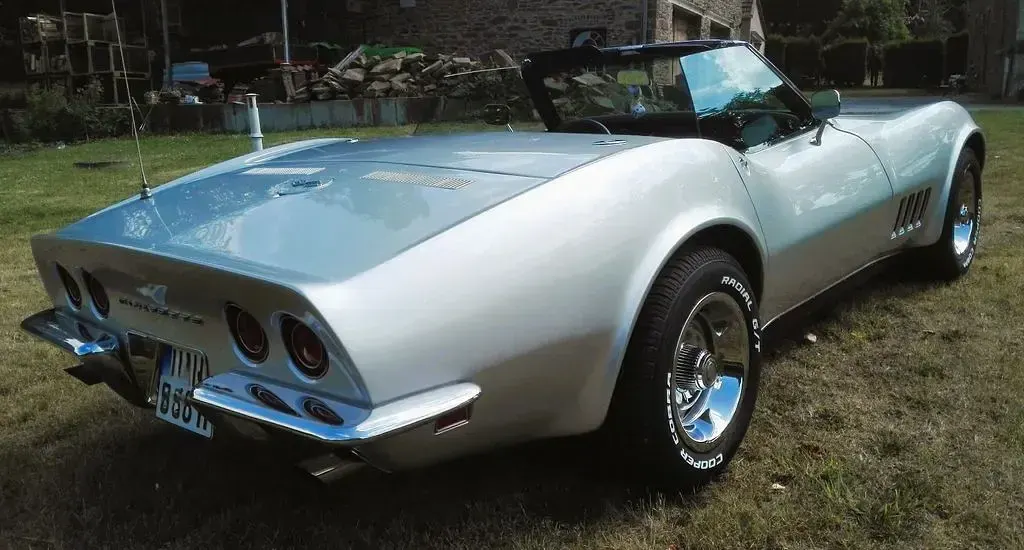 Gebraucht Corvette C3 271 PS (199 kW) 1968 Silber Cabrio