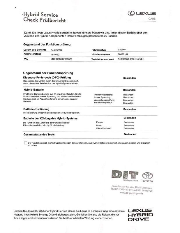 Gebraucht Lexus CT200h 136 PS (100 kW) 2011 Silber Limousine