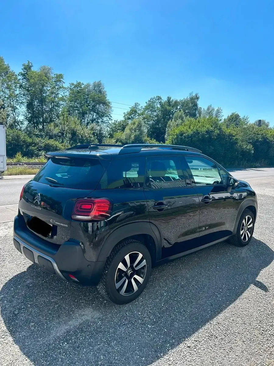Gebraucht Citroën C3 Aircross PureTech 110 PS (80 kW) 2019 Schwarz SUV