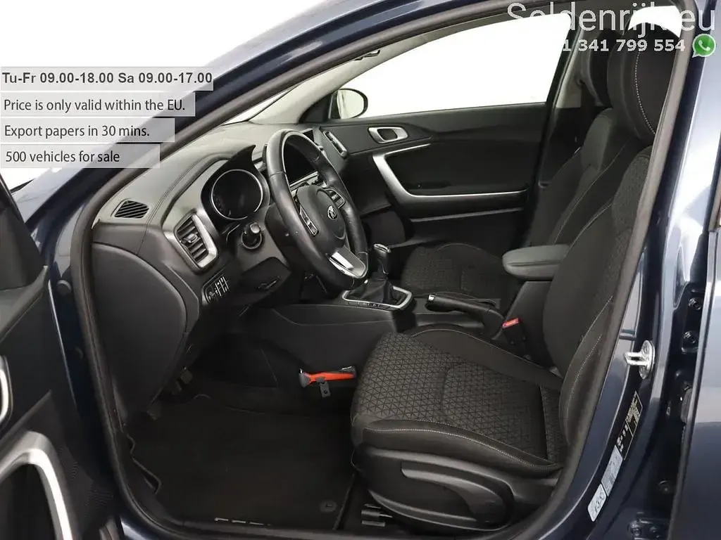 Używany Kia Ceed 120 KM (88 kW) 2021 Niebieski Hatchback