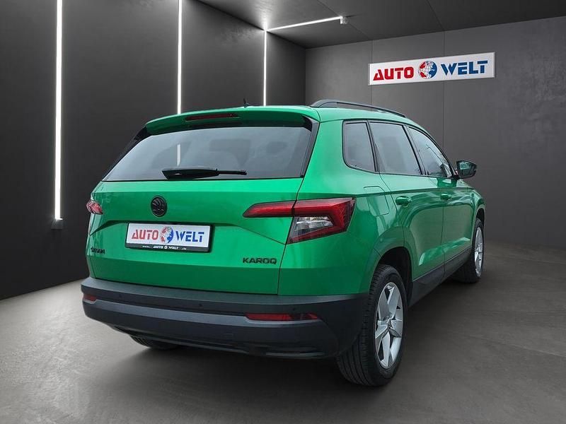 Gebraucht Skoda Karoq 150 PS (110 kW) 2018 Grün SUV