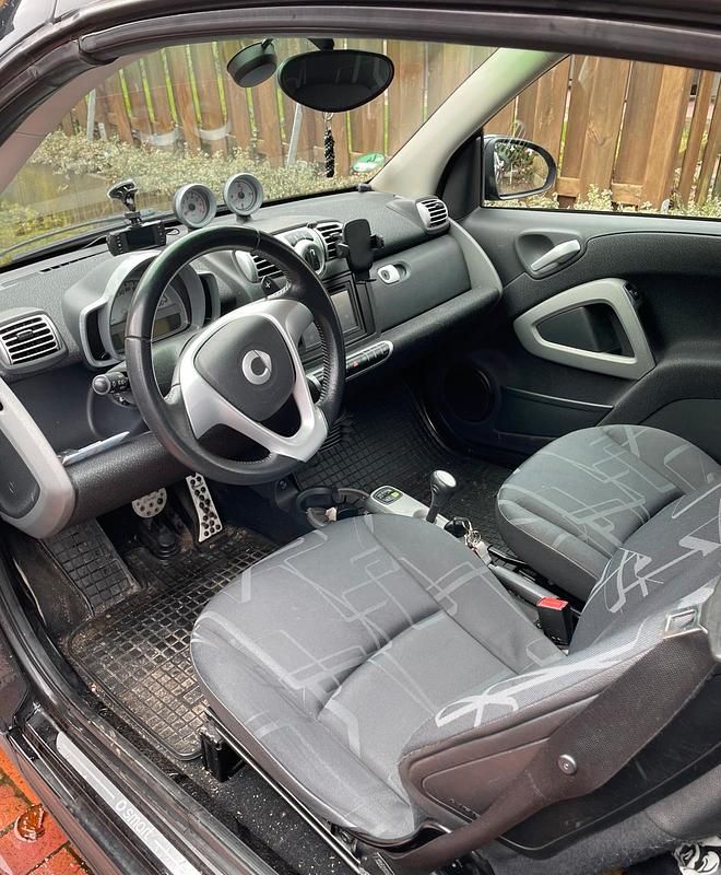 Gebraucht Smart ForTwo Cabrio 71 PS (52 kW) 2008 Schwarz Cabrio