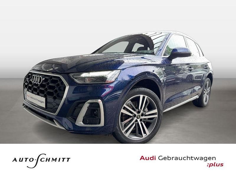 Navarrablau metallic Gebraucht 2022 Audi Q5 Ambiente SUV | 37.880 € (Fairer Preis) - Bild 1/4