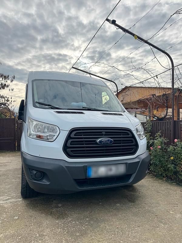 Gebraucht Ford Transit 125 PS (91 kW) 2014 Weiß Van / Kleinbus
