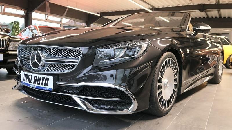 Schwarz Gebraucht 2018 Mercedes S650 Maybach Cabrio | 314.900 € - Bild 1/4