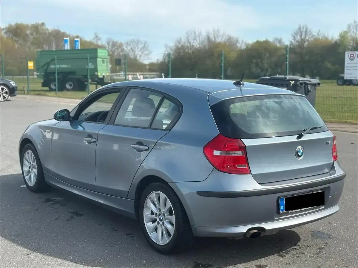 Gebraucht BMW 116 2007 Blau Kleinwagen