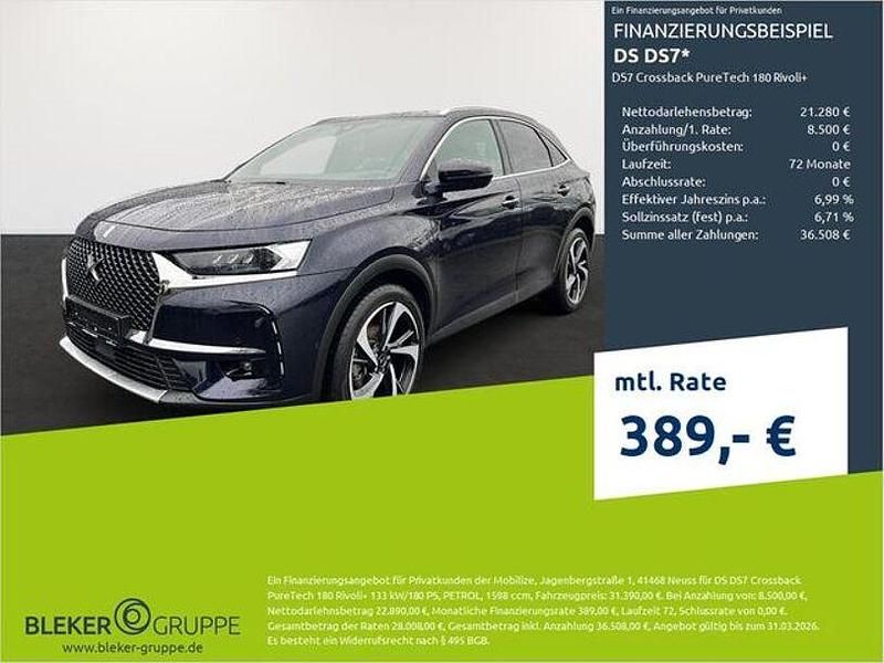Blau Gebraucht 2022 DS Automobiles DS4 Crossback SUV | 27.280 € (Etwas zu teuer) - Bild 1/3