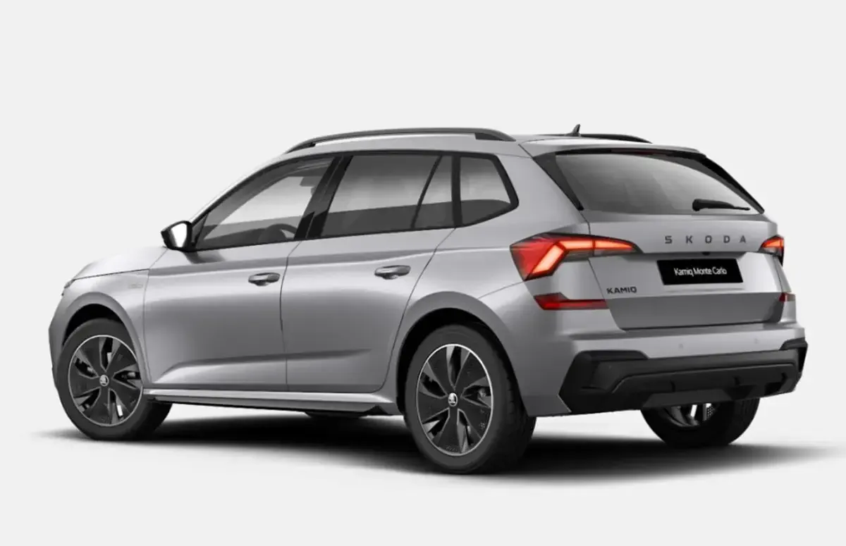 Neu Skoda Kamiq 150 PS (110 kW) 2025 Brillant silver metallic SUV