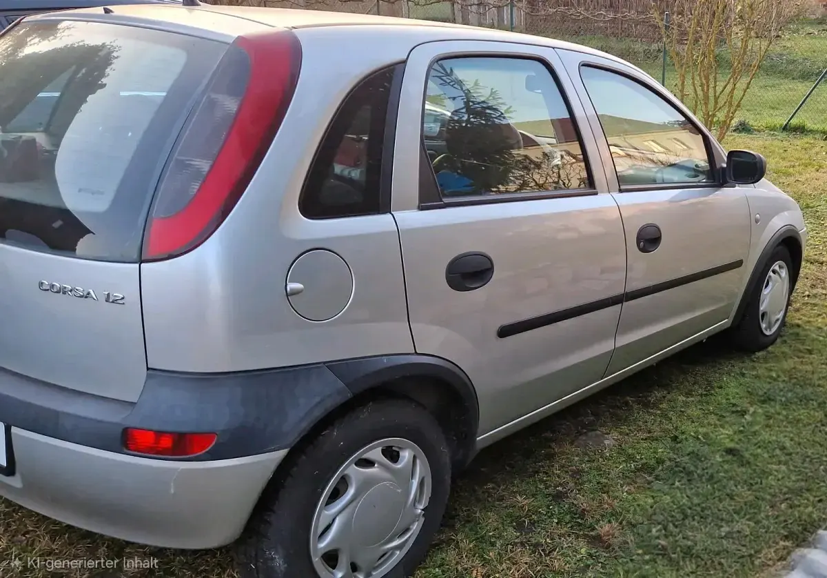 Gebraucht Opel Corsa 75 PS (55 kW) 2002 Grau Kleinwagen