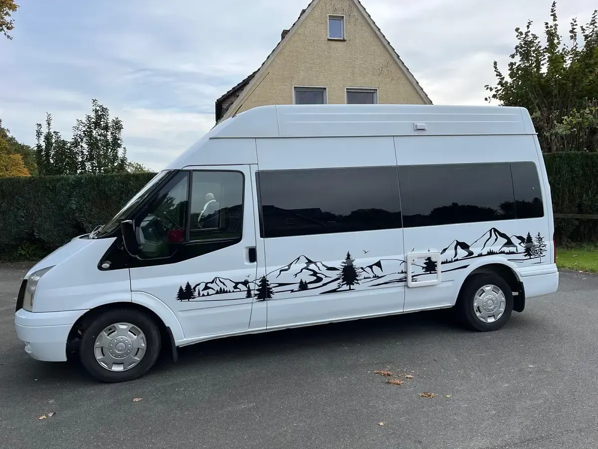 Gebraucht Ford Transit 101 PS (74 kW) 2012 Weiß Van