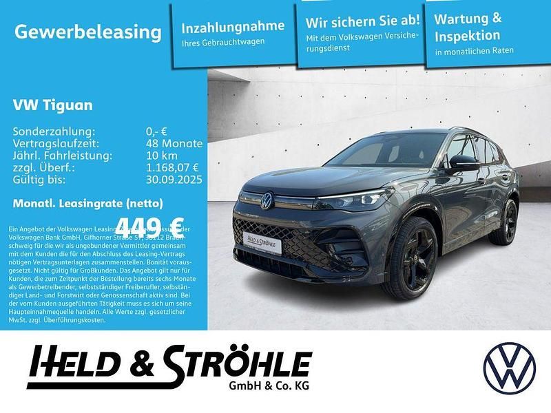 Delfingrau metallic Neu 2025 VW Tiguan R-line SUV | 54.970 € (Fairer Preis) - Bild 1/4