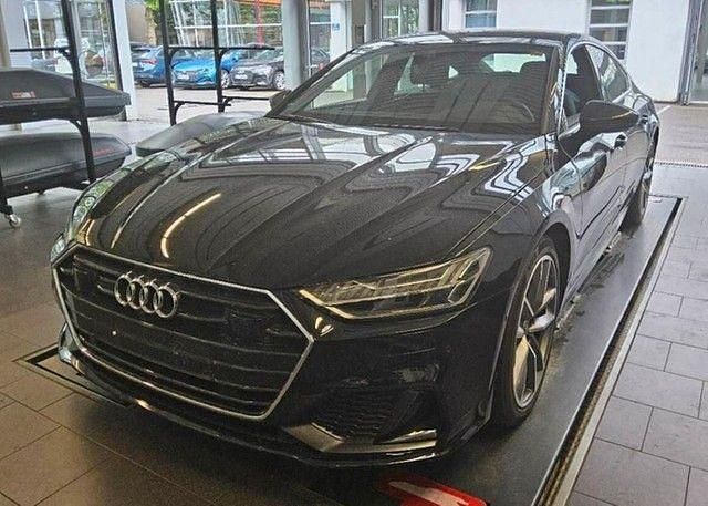 Mythosschwarz metallic Gebraucht 2022 Audi A7 Sportback Ambiente Kleinwagen | 49.780 € (Superpreis) - Bild 1/1