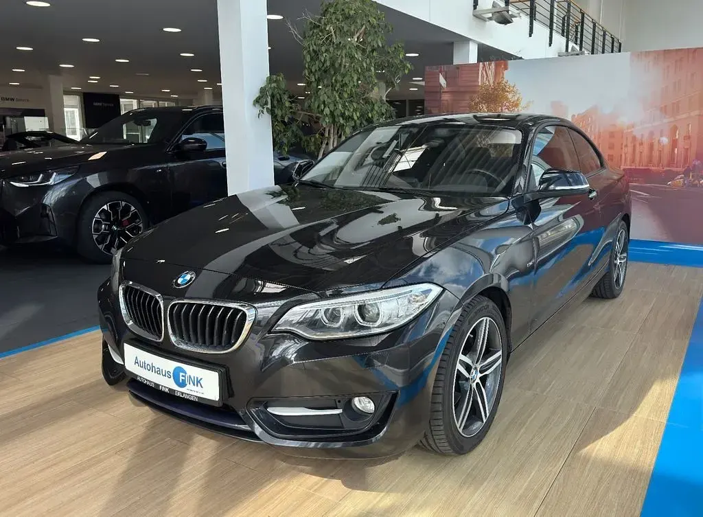 Gebraucht BMW 220 Sport Line 190 PS (139 kW) 2015 Schwarz Coupé