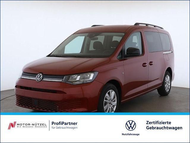 Rot Gebraucht 2024 VW Caddy Maxi Life Van / Kleinbus | 35.930 € (Fairer Preis) - Bild 1/4