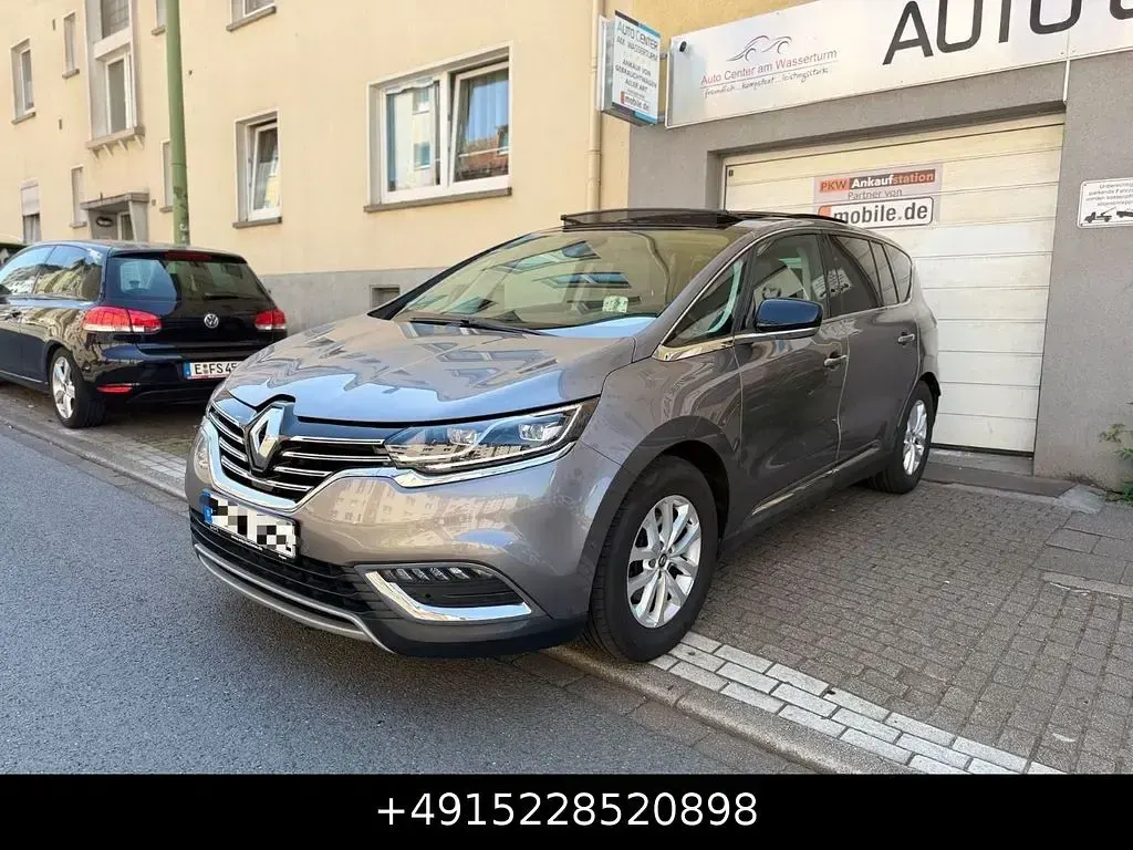 Gebraucht Renault Espace Business 160 PS (117 kW) 2018 Grau Van / Kleinbus