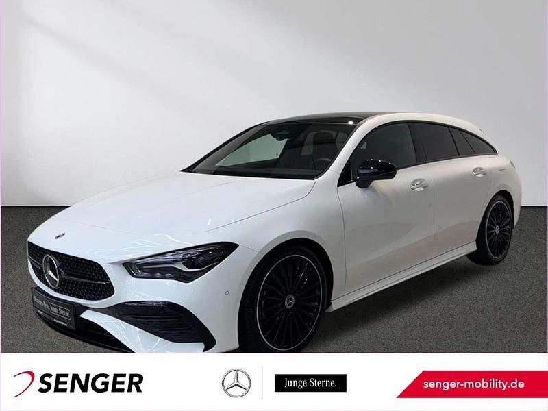 Weiß Gebraucht 2024 Mercedes CLA220 AMG Limousine | 36.540 € (Guter Preis) - Bild 1/3