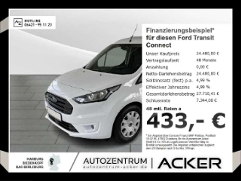 Frozen white Neu 2025 Ford Transit Trend Van / Kleinbus | 24.480 € (Fairer Preis) - Bild 1/1