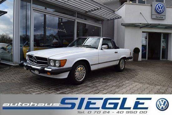 Weiß Gebraucht 1987 Mercedes 560 Cabrio | 26.950 € - Bild 1/4