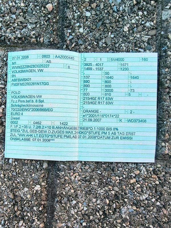 Gebraucht VW Polo Cross 75 PS (55 kW) 2008 Orange Kleinwagen