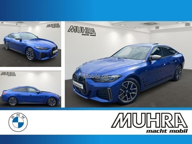 Blau Gebraucht 2024 BMW i4 Performance Limousine | 54.940 € (Guter Preis) - Bild 1/4