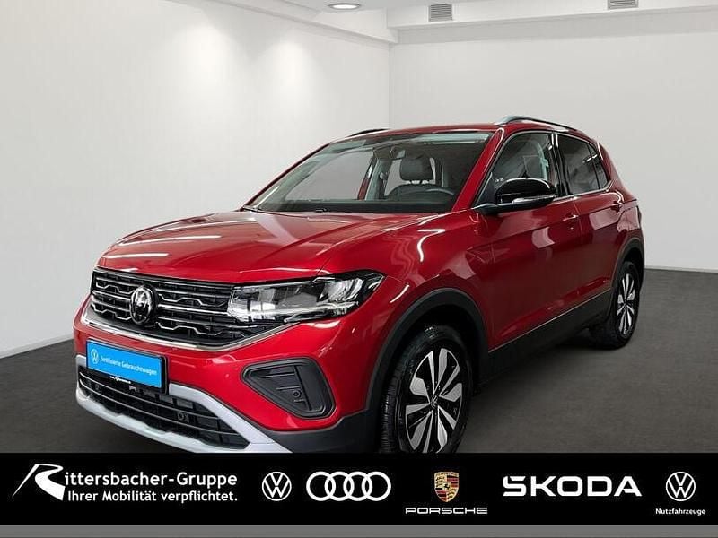 Rot Gebraucht 2024 VW T-Cross Goal SUV | 24.490 € (Guter Preis) - Bild 1/4