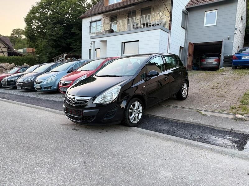 Schwarz Gebraucht 2011 Opel Corsa Kleinwagen | 3.250 € - Bild 1/4