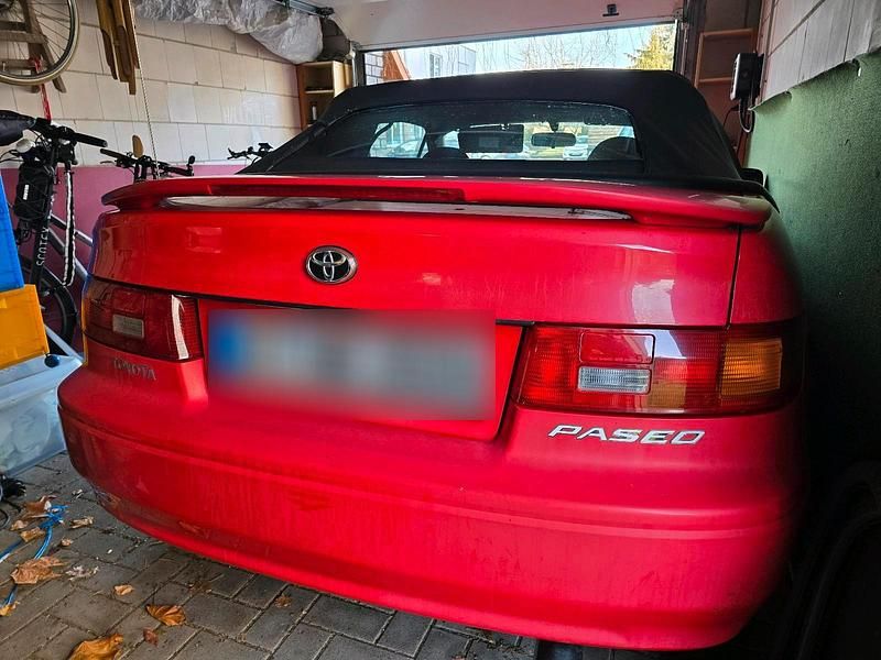 Gebraucht Toyota Paseo 90 PS (66 kW) 1998 Rot Cabrio