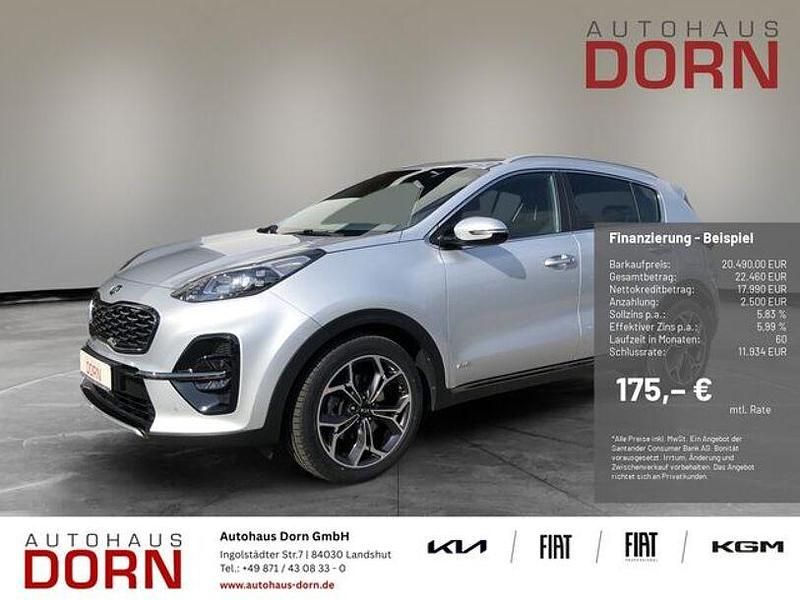Gebraucht Kia Sportage GT-Line 185 PS (136 kW) 2018 Silber SUV