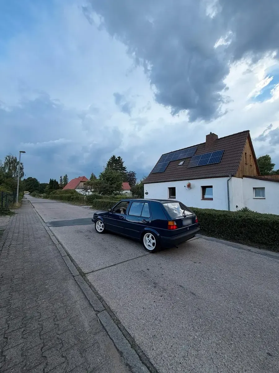 Gebraucht VW Golf II 54 PS (39 kW) 1991 Blau Kleinwagen