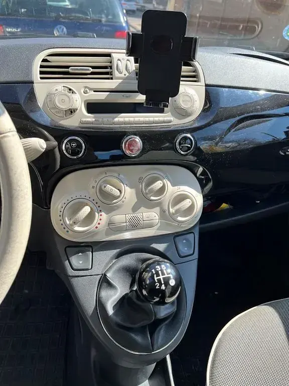 Gebraucht Fiat 500 69 PS (50 kW) 2013 Schwarz Kleinwagen