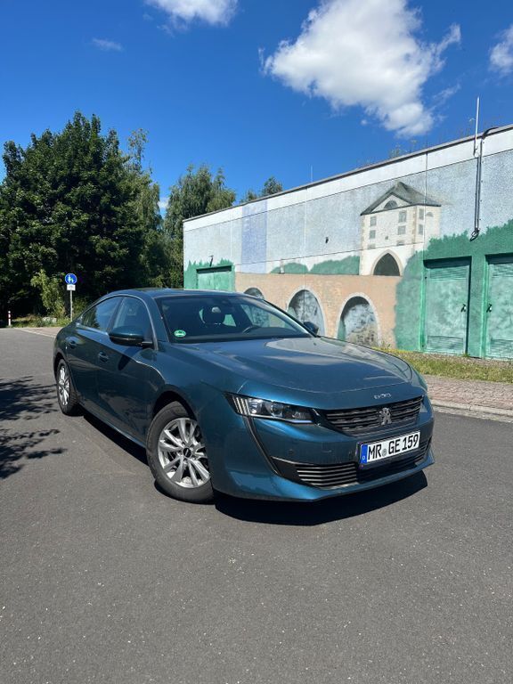 Blau Gebraucht 2021 Peugeot 508 Active Limousine | 18.250 € (Superpreis) - Bild 1/4