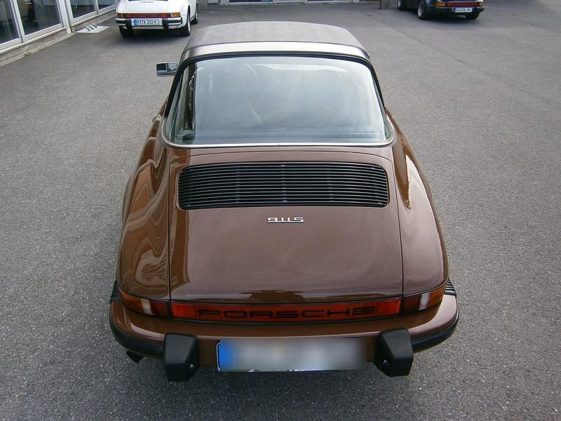 Gebraucht Porsche 911S 180 PS (132 kW) 1975 Braun Cabrio
