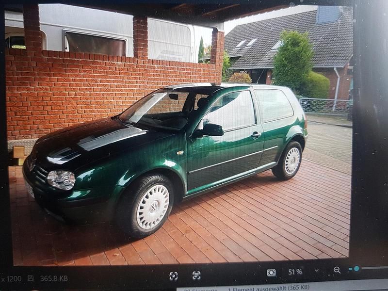Gebraucht VW Golf IV 75 PS (55 kW) 1998 Grün Kleinwagen