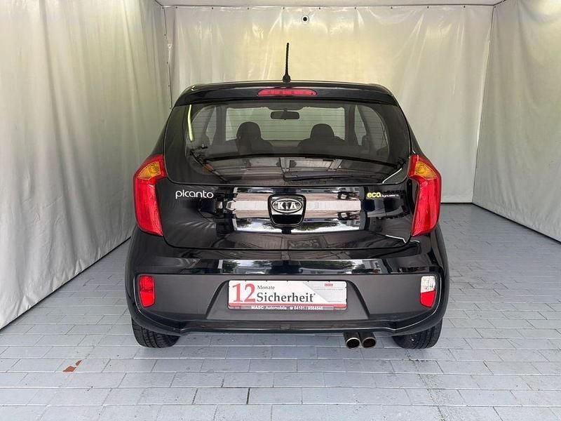 Gebraucht Kia Picanto Spirit 86 PS (63 kW) 2012 Schwarz Kleinwagen