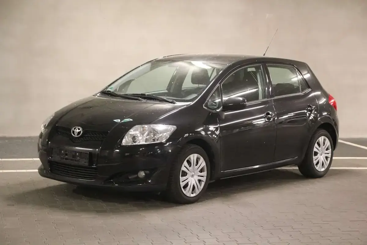 Gebraucht Toyota Auris Sol 97 PS (71 kW) 2009 Black mica / ink Kleinwagen