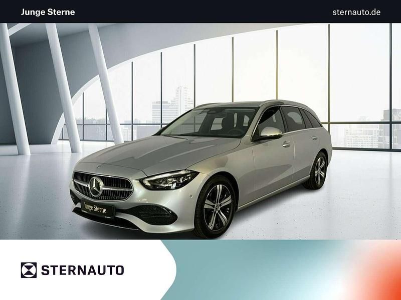 Lack hightechsilber Gebraucht 2024 Mercedes C180 Avantgarde Kombi | 33.480 € (Guter Preis) - Bild 1/4